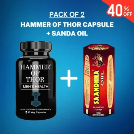 Hammer of Thor Capsule + Saandhha Oil