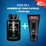 Hammer of thor capsule+Titan Gel