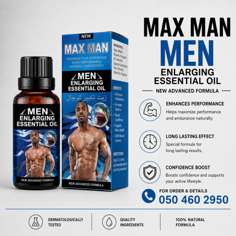 Maxman Men Enlarging Oil