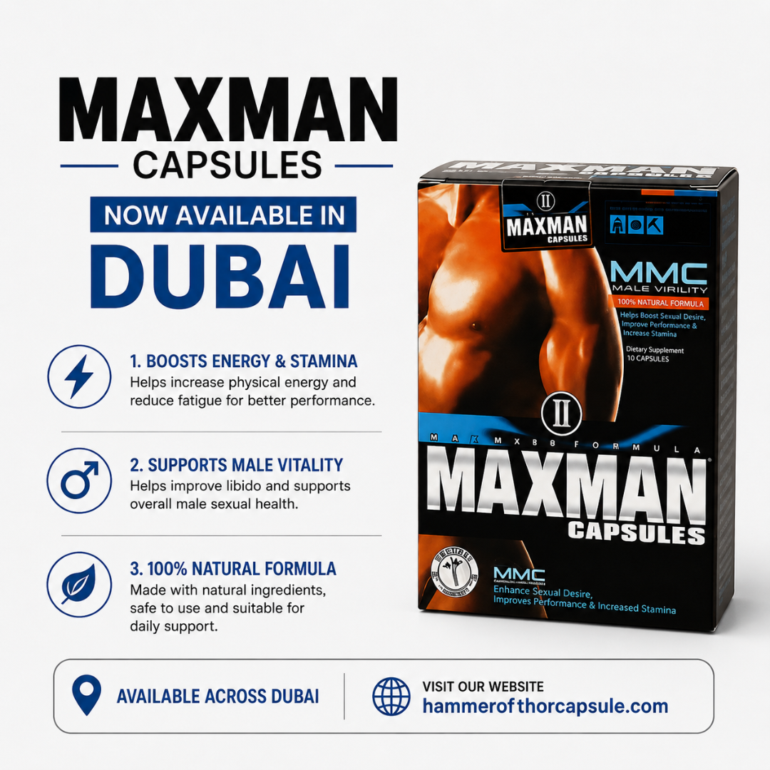 Maxman Capsules In Dubai